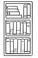 bedroom bookshelf 